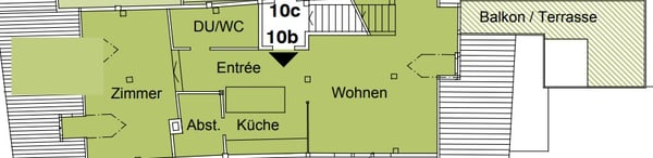 Charmante Maisonette-Wohnung in Wil 10
