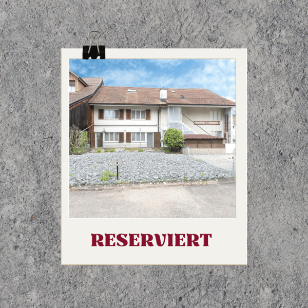 RESERVIERT - Einfamilienhaus mit Werkstatt im Dorfkern