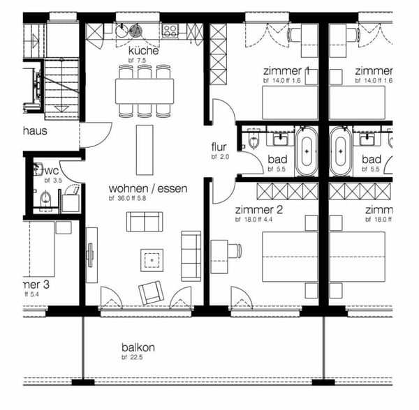 Die perfekte Wohnung für Ihre Familie - mit grosser Aussenfläche! 8