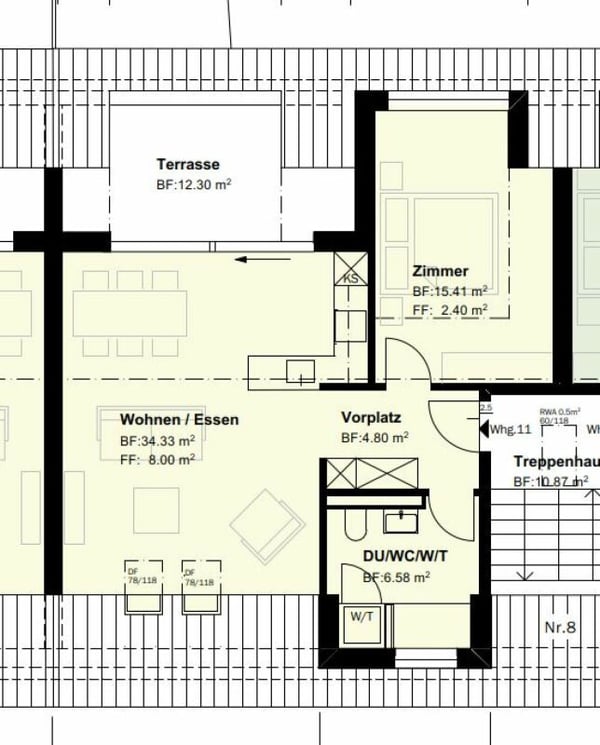 Letzte Attika-Wohnung zu vermieten! 10