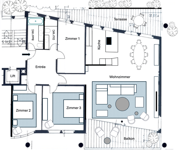 Exklusive 4.5-Zimmer-Wohnungen mit traumhafter Seesicht in Kilchberg 12