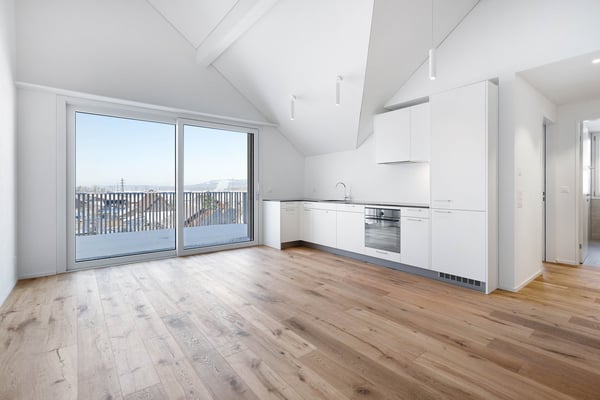 Moderne 2.5-Zimmer-Dachwohnung in Eschikofen – Neubau mit Minergie-Standard