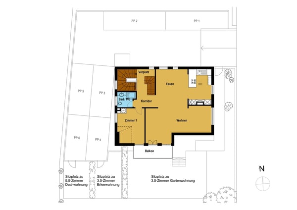 Altbau 5.5-Zimmer-Maisonette-Wohnung mit Weitsicht in Arbon 11