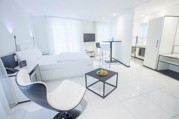 Moderne 2 oder 2.5 Zimmer-Studios in der Hotelresidence Thessoni Home****, Zürich - Regensdorf 1