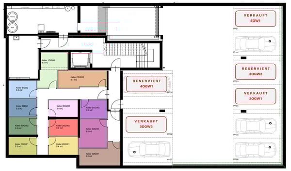 Moderne 1.5-Zimmer-Neubau-Wohnung am Letzigraben 4