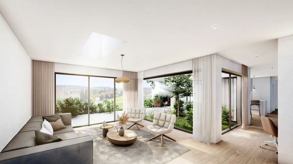 Schlüsselfertiges Terrassenhaus Hilfikon AG 2