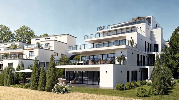 Helle 4.5-Zimmer Terrassenwohnung mit Weitblick in Birrhard AG