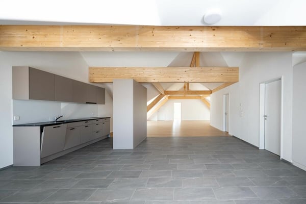 Grosszügige 1.5-Zimmer-Wohnung mit Charme: Erstvermietung Alte Nagli, Lenzburg 2