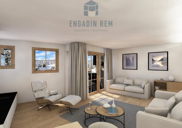 1.5-Zimmer-Zweitwohnung - mit Ausbauplänen bereit zur Umsetzung 1