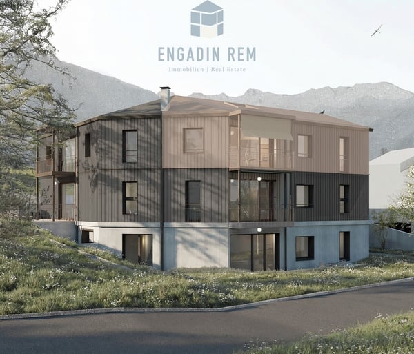 3.5-Zimmer-Zweitwohnung mit extra Raumhöhe 1