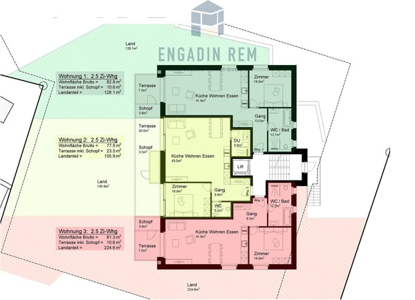 Grosszügiges Wohnen mit Balkonkomfort - Wohnung Nr. 4 11