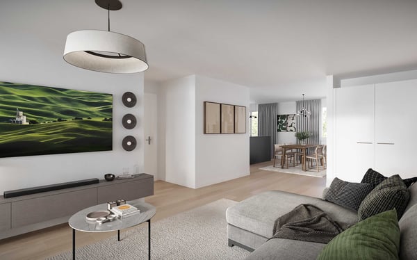 Neubau: Moderne 2.5 Zimmer-Wohnung im Erdgeschoss mit Gartenanteil 5