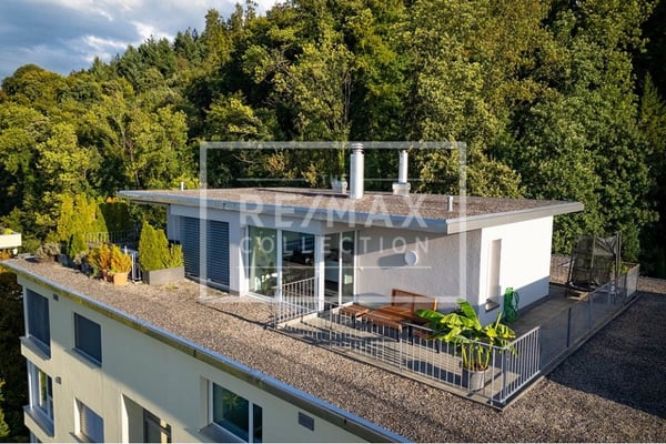 Elegante 1.5-Zimmer-Attikawohnung mit Rooftop-Galerie und traumhafter Dachterrasse in Bäch SZ! 5
