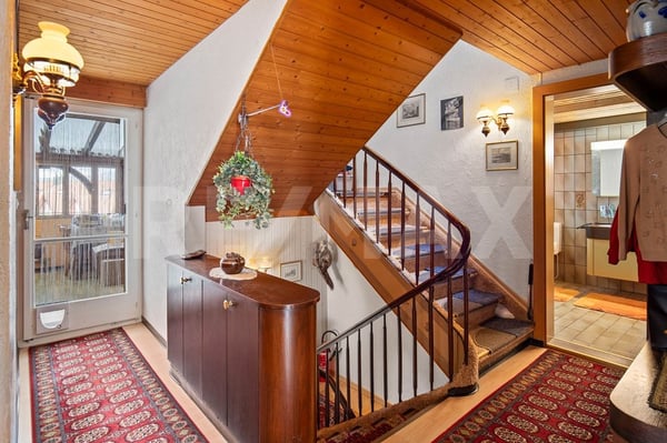 Wohnen mit Geschichte und Gartenidylle freistehendes 2-Zimmer-Haus mit Einliegerwohnung 8