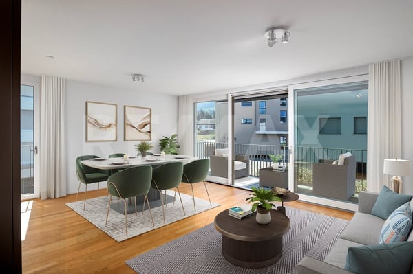 2.5-Zimmerwohnung mit hochwertigem Ausbau und sonnigem Balkon in Lachen SZ zu kaufen! 6