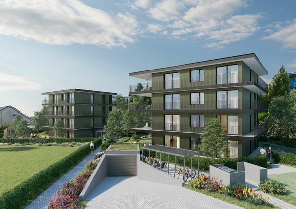 Quadro-Vista Wetzikon 3.5 Zimmerwohnung A1 2