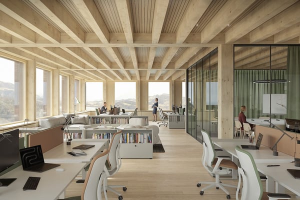 Inspirierende Büroarchitektur: Im Nexus trifft nachhaltiges Bauen auf die Arbeitsräume der Zukunft 3
