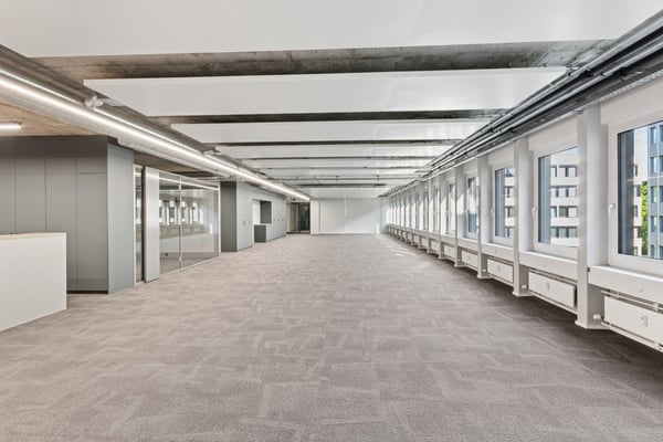 Erstbezug - modern & nachhaltig: vollausgebautes Büro 381 m² im DGNB-Gold-zertifizierten AirCenter 6