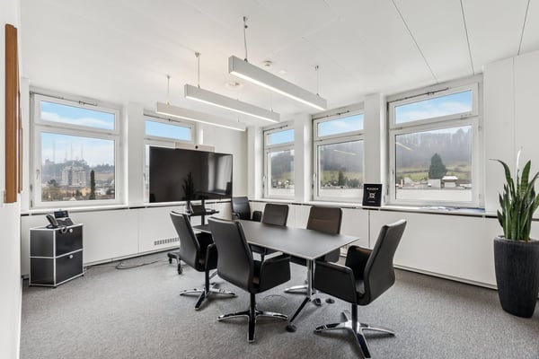 arbeiten in DGNB-Gold-zertifizierten ausgebauten Büroräumen direkt beim Trafoplatz in Baden 5