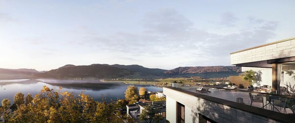 EXKLUSIVES NEUBAU-JUWEL: Luxus-Gartenwohnung mit 180°-Panoramablick auf See & Berge 8