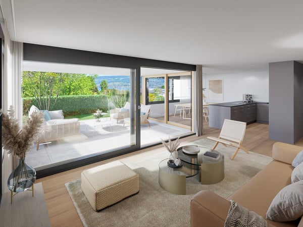 3.5-Zimmer-Wohntraum mit Seesicht und Garten 2