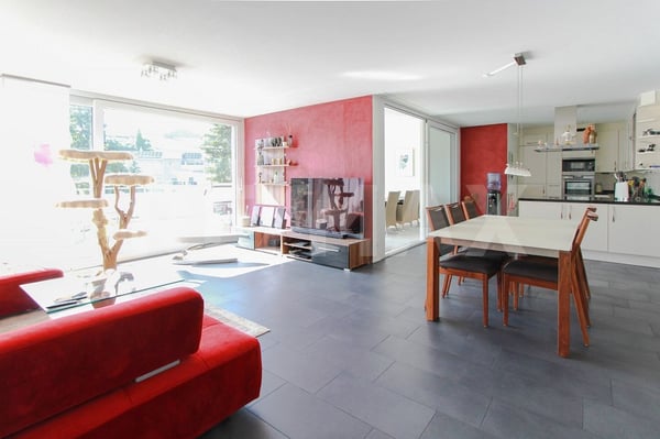 Moderne 1.5-Zimmer-Terrassenwohnung in Hilfikon 1