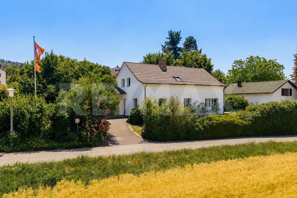 Wohnen mit Weitsicht  Freistehendes Einfamilienhaus an privilegierter Lage in Urdorf 1