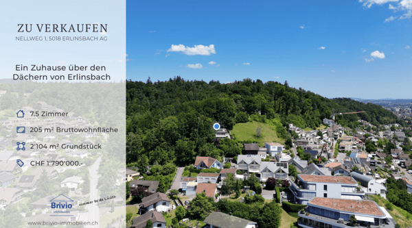 Ein Zuhause über den Dächern von Erlinsbach 2