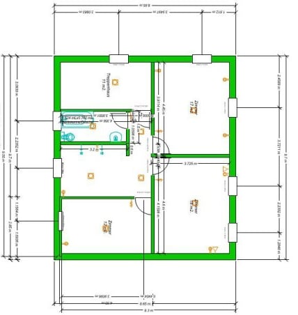 zu vermieten: helle 1.5 Zimmerwohnungan mit eigener Waschmaschine 6
