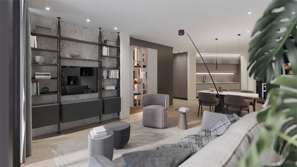 Spazio commerciale piano terra - Residenza Butterfly Paradiso | artpro 11