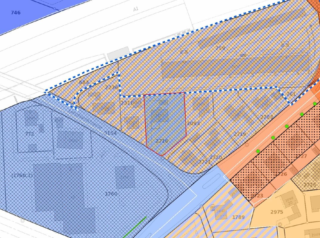 INTERESSANTE LAGE FÜR IHR PROJEKT! 1'068 m² Bauland