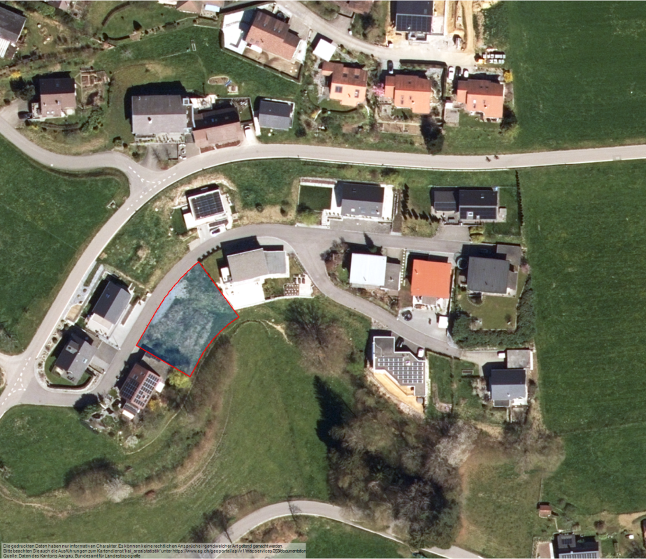 708 m² Bauland-Parzelle