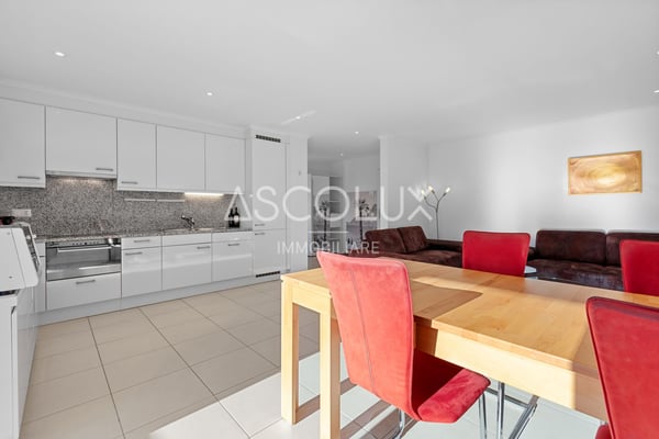 Appartamento 1.5 locali con ampia terrazza e vista aperta - possibile come appartamento di vacanza | FERIENWohnung mit 1.5 Zimmern, großer Terrasse und freier Aussicht 3