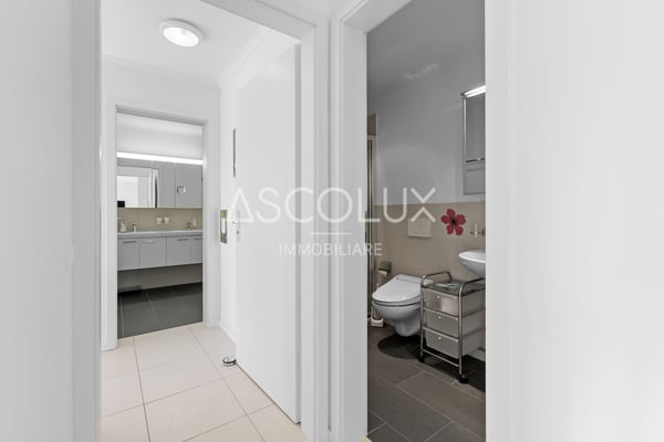 Appartamento 1.5 locali con ampia terrazza e vista aperta - possibile come appartamento di vacanza | FERIENWohnung mit 1.5 Zimmern, großer Terrasse und freier Aussicht 13