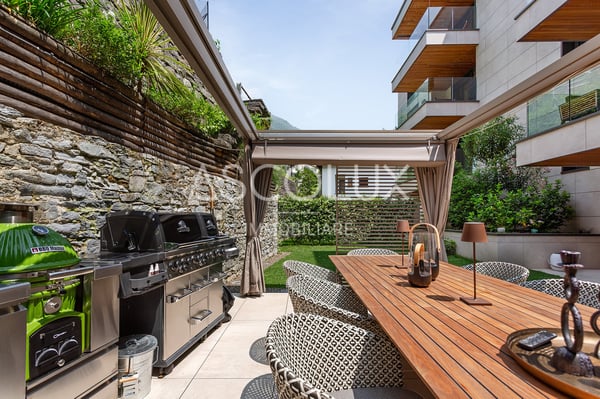 Esclusivo appartamento con giardino di 1.5 locali con climatizzazione completa | Exklusive 1.5-Zimmer-Gartenwohnung mit vollständiger Klimatisierung 3