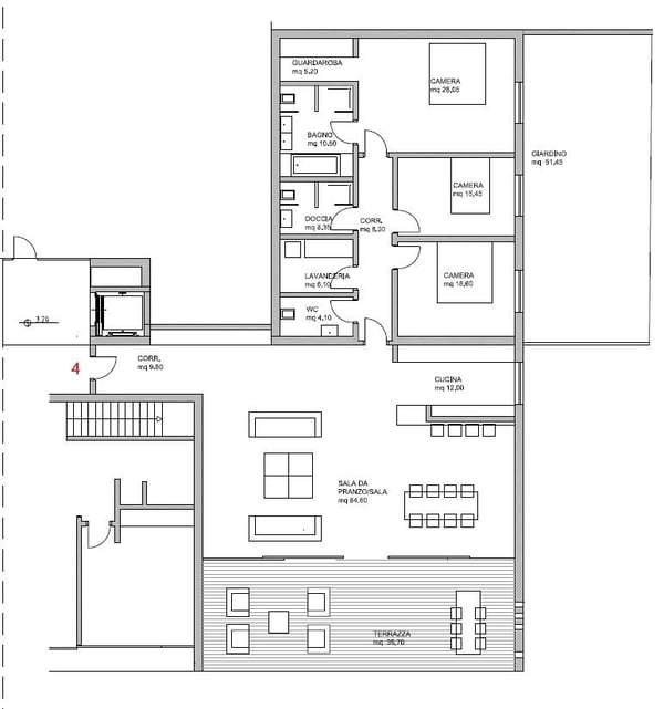 Eleganz, Design und Luxus: Geräumige 4,5-Zimmer-Wohnung mit Terrasse und herrlichem Seeblick 19