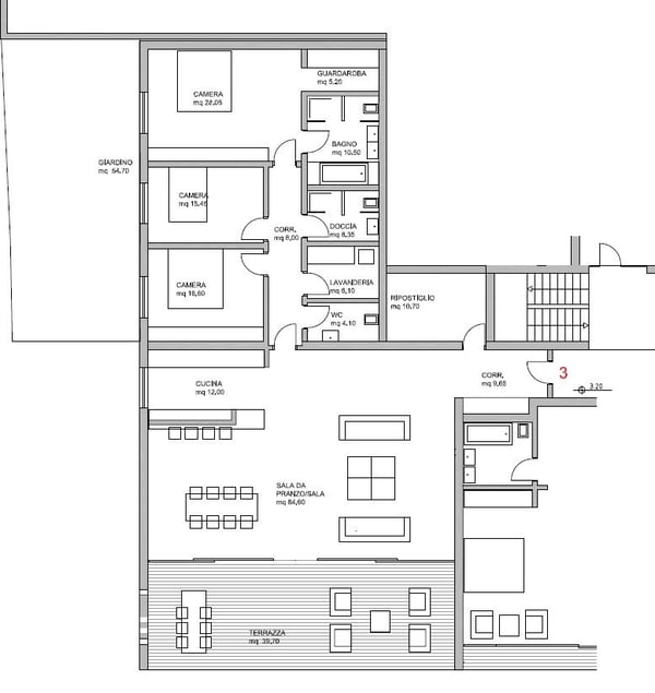 Eleganz, Design und Luxus: Geräumige 4,5-Zimmer-Wohnung mit Terrasse und herrlichem Seeblick 18