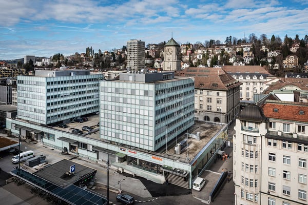 Büros mit herrlicher Aussicht (7.OG), Neumarkt St. Gallen 1