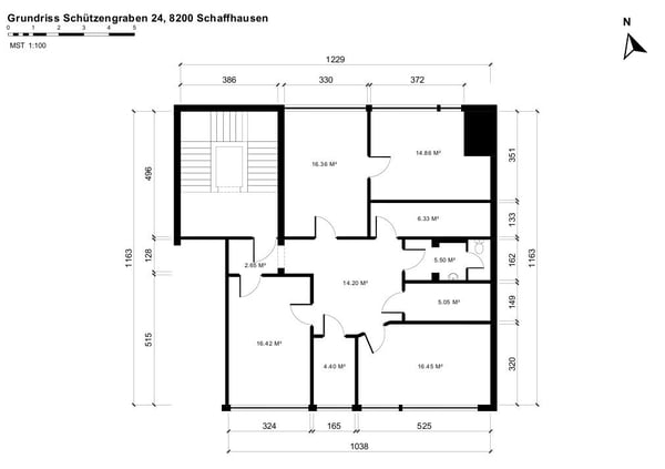 Grosszügiges Büro an zentraler Lage in Schaffhausen 2