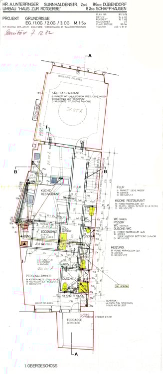 Restaurant im Herzen der historischen Altstadt Schaffhausen 8