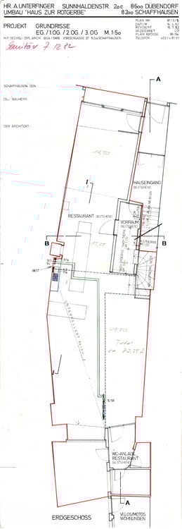 Restaurant im Herzen der historischen Altstadt Schaffhausen 7