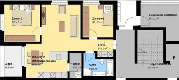 Moderne und ansprechende Neubauwohnung an ruhiger und idyllischer Lage! 11