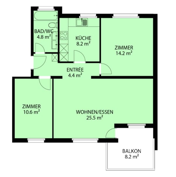 tolles Wohnerlebnis an ruhiger Lage 8