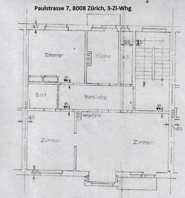 Grosszügige 3-Zimmerwohnung im beliebten Zürcher Seefeld 11