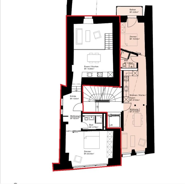 2.5 Zimmerwohnung in Schaffhausen 8