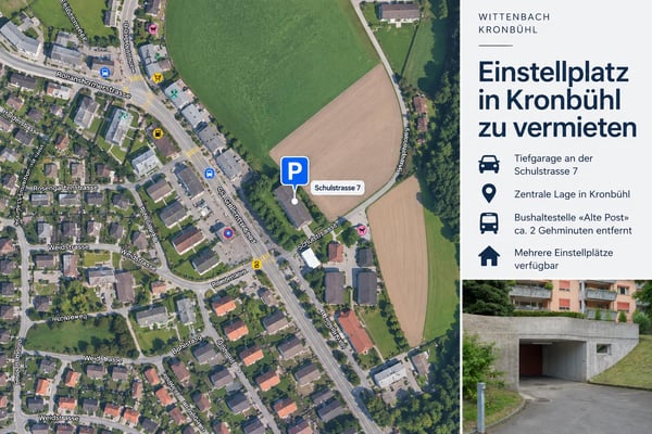 Einstellplatz in Kronbühl 1