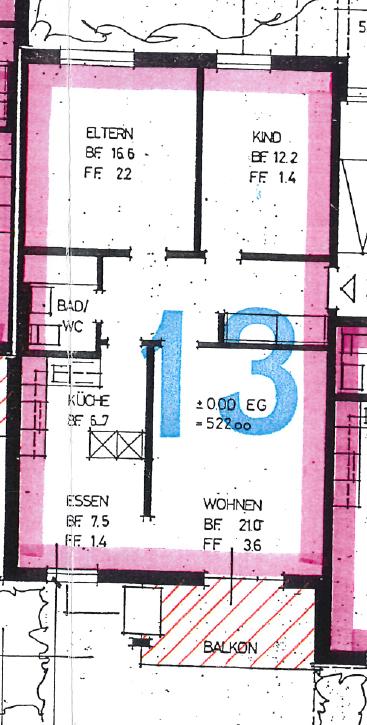 3.5 Zimmerwohnung in Tann / befristet bis 28.02.2030 8