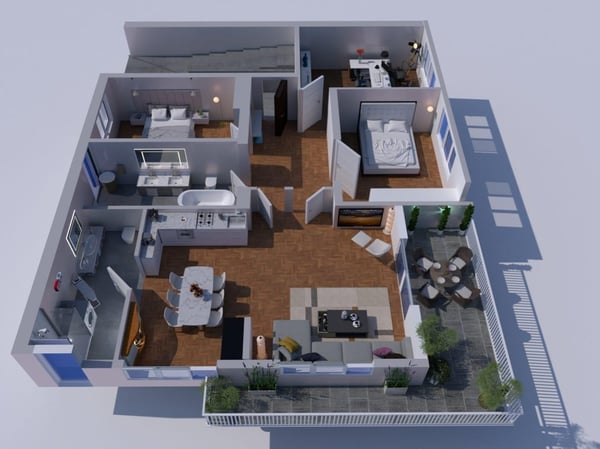 AMPIO 1.5 CON VISTA APERTA IN ZONA CENTRALE DI LUGANO 10