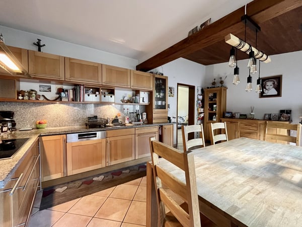 LUMINOSA VILLA DI 1 LOCALI CON GROTTO E GIARDINO A GNOSCA 3