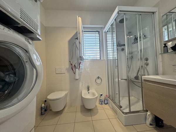 LUMINOSO 1.5 CON BALCONE E 2 POSTI AUTO IN CENTRO A LUGANO 8